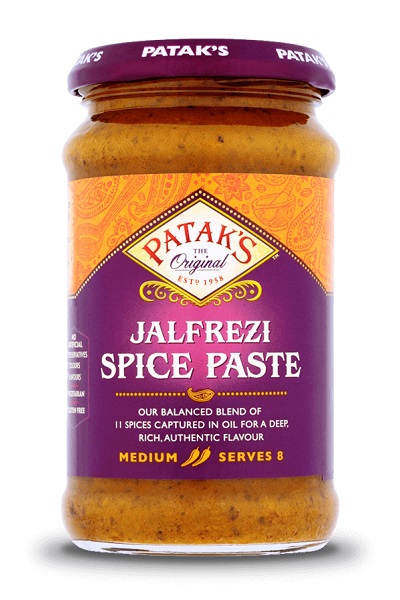 Jalfrezi Spice Paste - Patak's 283g.